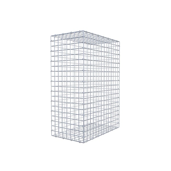 Gabione 100 cm x 70 cm x 40 cm (L x H x T), Maschenweite 5 cm x 5 cm, C-Ring