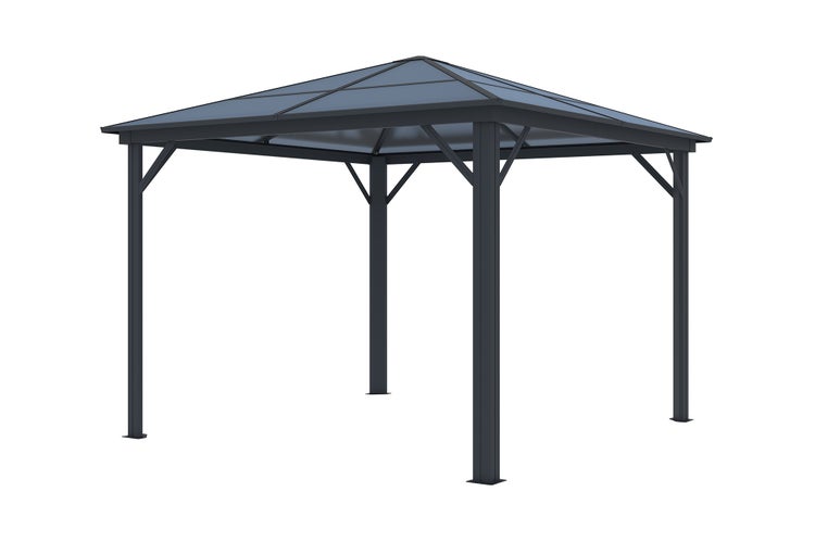 Aluminium Pavillon GRACE 300S300 Anthrazitgrau