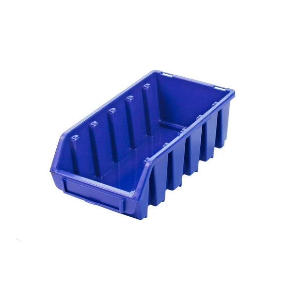 PROREGAL SuperSparSet 40x Sichtlagerbox 2L HxBxT 7,5 x 11,6 x 21,2 cm Polypropylen Blau