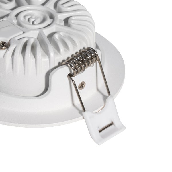 Einbau-Strahler weiß schwenkbar 8,2 cm inkl. dimmbarer LED bis IP54 Ultra Slim - Pupil