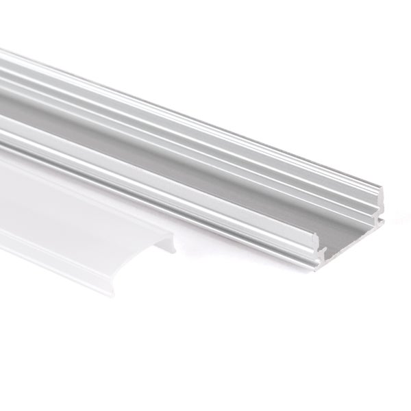 Aluminium Aufbau Profil 1040 für Led Streifen 1 M