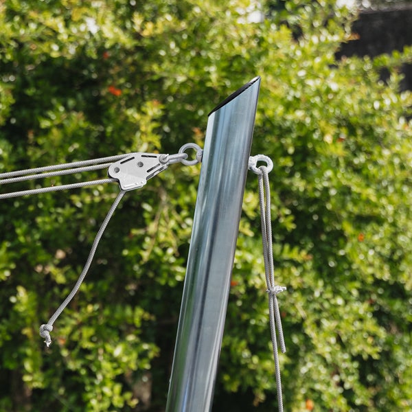 Sonnensegelmast EZ Mast Extra Robust 260 cm Mit Spannungs-Kit – hohe Zugkraft & einfache Montage – Maanta®