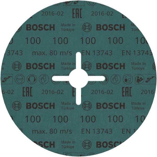 Bosch PRO R574 Fiberscheibe 180 mm G100 - 2608606744