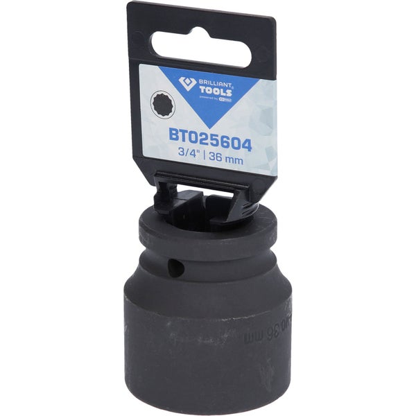 Brilliant Tools Steckschlüssel Einsatz Dreiviertel Zoll, 36 Millimeter