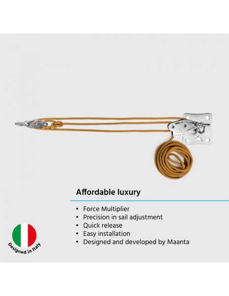 Hochbeet aus Metall mit blühenden Hortensien im Garten