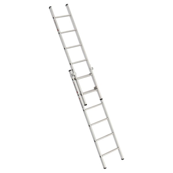 Aluminium Schiebeleiter mit Sprossen