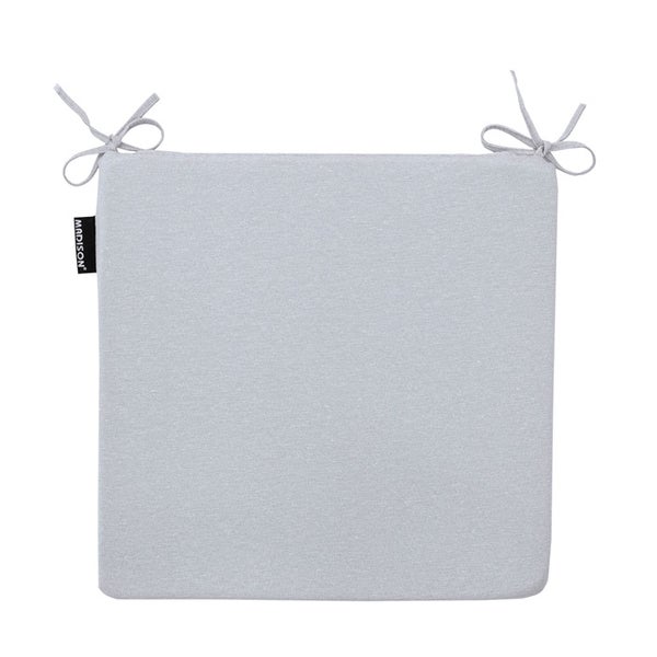Sitzkissen Panama hellgrau - ca. 40x40 cm - 4er-Set