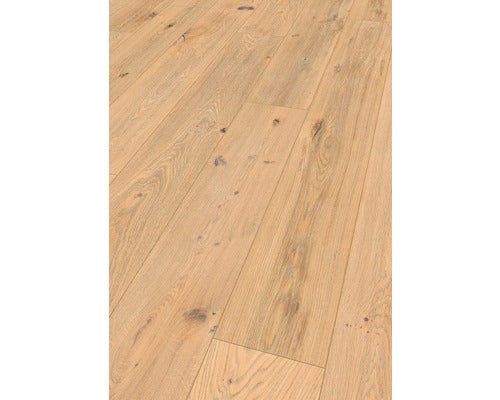 Ansicht eines Holzparkettbodens