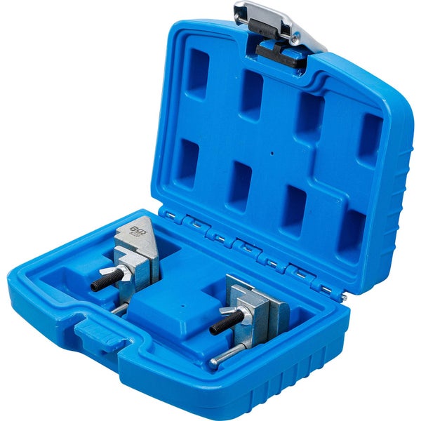 Ventilfederzange im blauen Kunststoffkoffer
