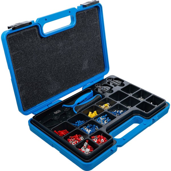 Sortimentskoffer mit Crimpzange und Aderendhülsen
