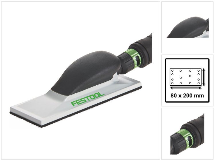 Festool HSK-A 80x200 Schleifklotz 80 x 200 mm ( 496965 )