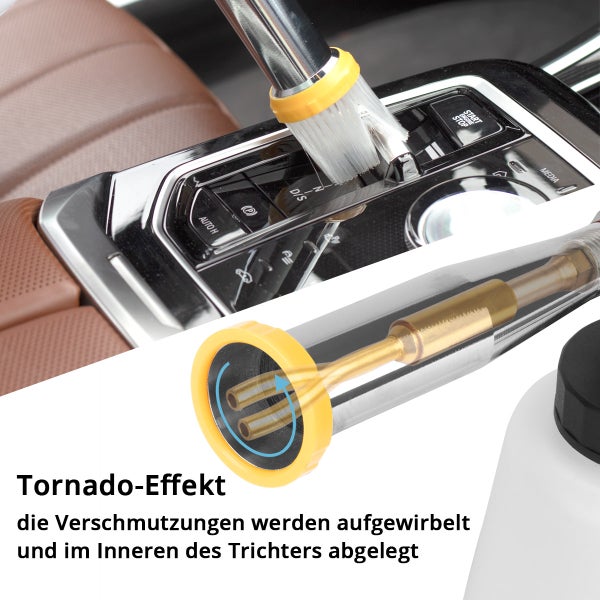 STAHLWERK Druckluft-Reinigungspistole RP-92 ST Set mit 5 Liter Universalreiniger