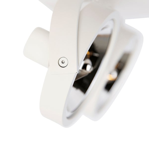 Dreiflammige Deckenleuchte mit schwenkbaren Strahlern für den Innenbereich