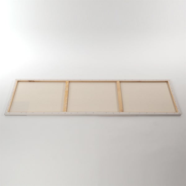 Leinwand  BK Basic 2er Set 150x50 cm (LxB) vorgrundiert, malfertig bespannt weiß