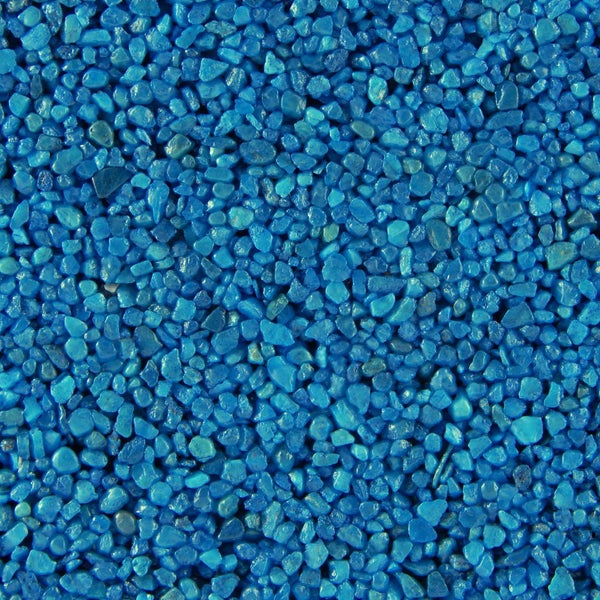 Blauer Zierkies als Hintergrund