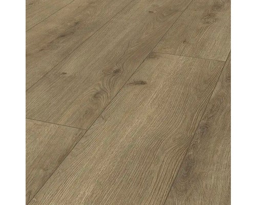 Nahaufnahme von Laminatboden mit Holzstruktur