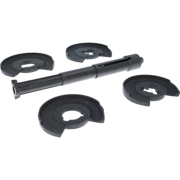 Werkzeugsatz für Stoßdämpfer in blauem Koffer