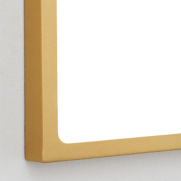 LED Deckenleuchte Lero 23 x 23 cm Gold 3000K 2100lm