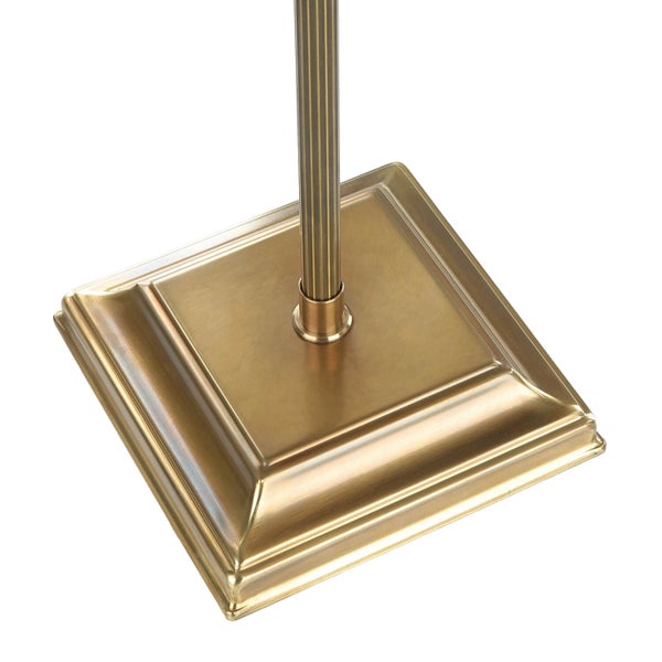 Standfuß für eine Stehleuchte aus Metall