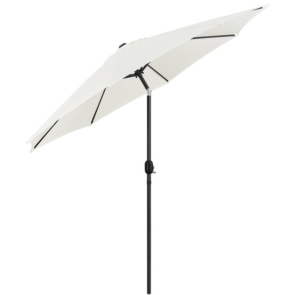 Gartenschirm mit Kurbelmechanismus