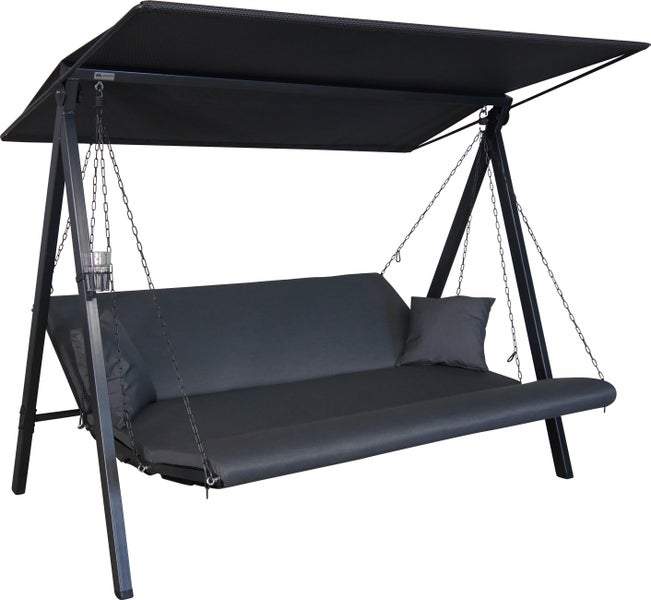 Gartenschaukel mit Sonnendach und Kettenaufhängung