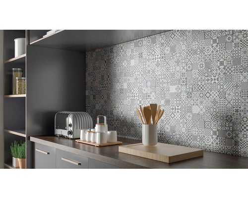 Feinsteinzeug Wandfliese Heritage black 32x62,5cm