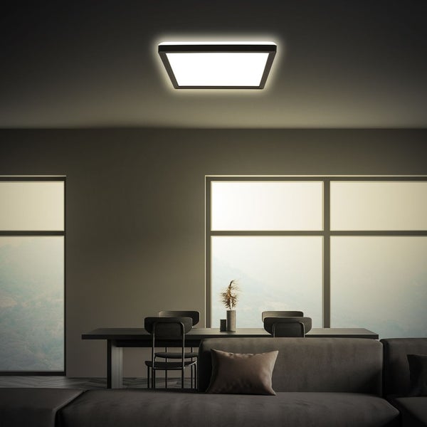 LED Deckenlampe LED Panel Deckenleuchte Flach Indirektes Licht Neutralweiß