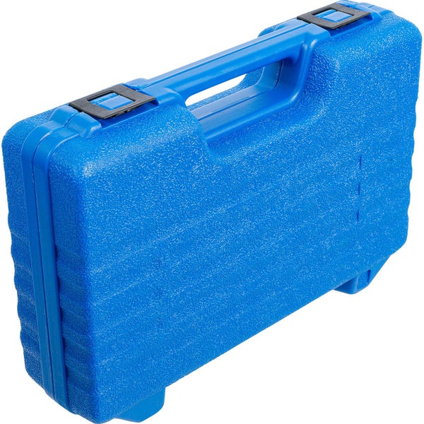 Werkzeugsatz zur Demontage von Lagern in einem blauen Koffer
