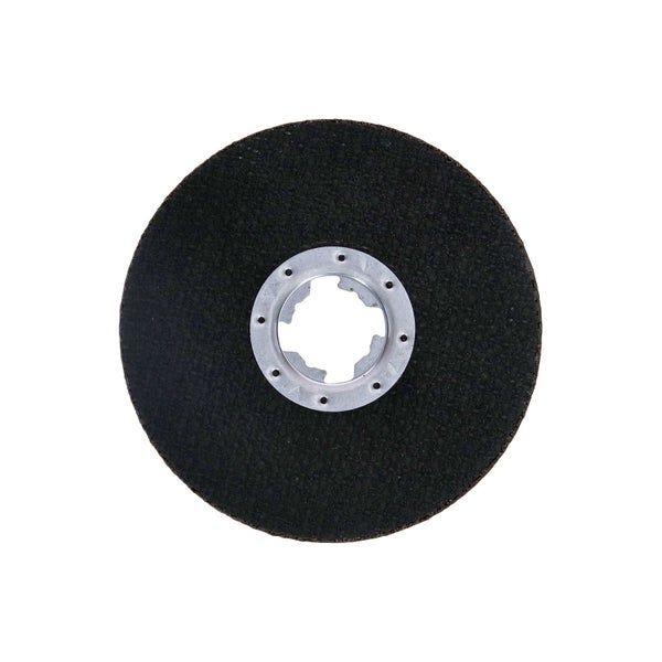 Schleifscheibe mit Metalleinsatz