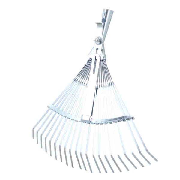 Laubbesen 21 Zinken (verzinktes Metall, verstellbar)