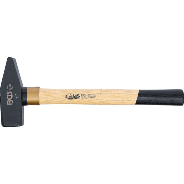 BGS technic Schlosserhammer mit Holzstiel