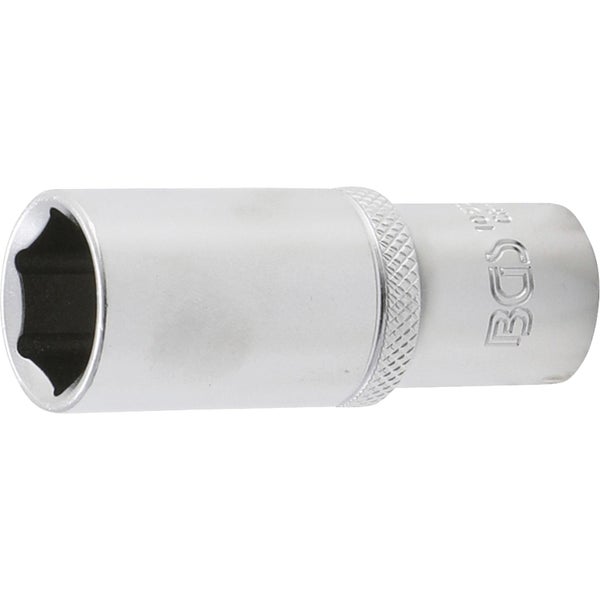 BGS Steckschlüssel-Einsatz Sechskant tief Antrieb Innenvierkant 10 mm (3/8) SW 17 mm - 10537