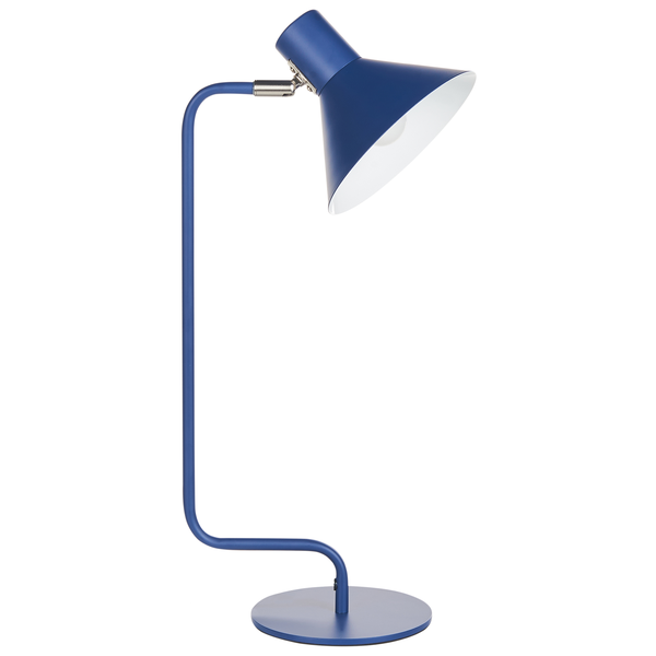 Schreibtischlampe RIMAVA verstellbar Metall Blau