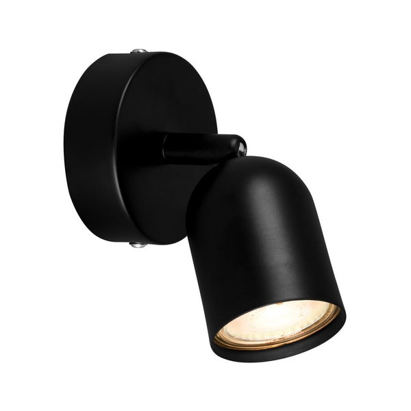 Spotleuchte Deckenleuchte Deckenstrahler Wandleuchte GU10 Schwenkbar Schwarz