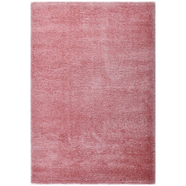 Home Deluxe Hochflorteppich SOFI - Altrosa,  110 x 60 cm