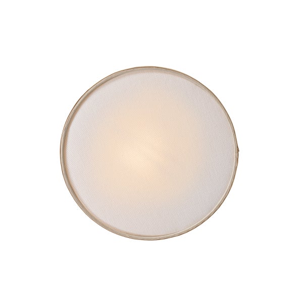 Runde Deckenleuchte mit Lampenschirm