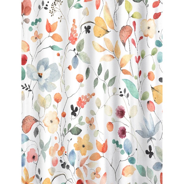 Duschvorhang mit Blumenmuster