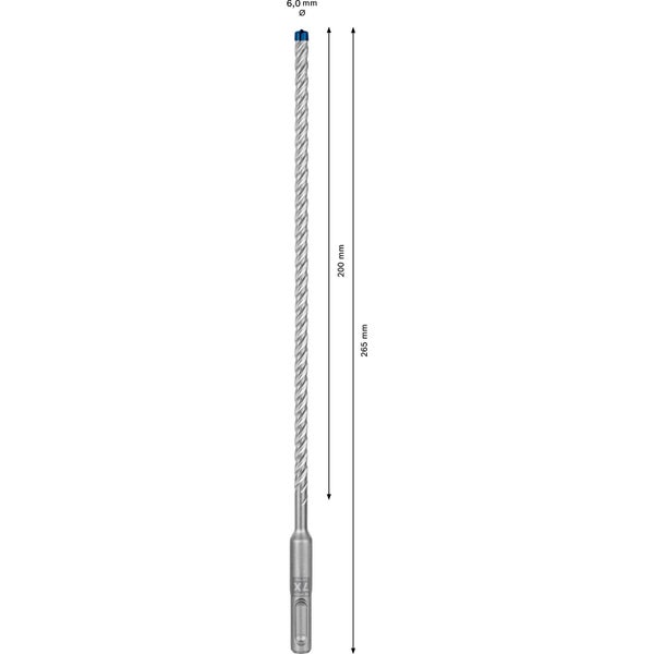 Bosch Expert SDS plus-7X Hammerbohrer 6 x 200 x 265 mm - 2608900074