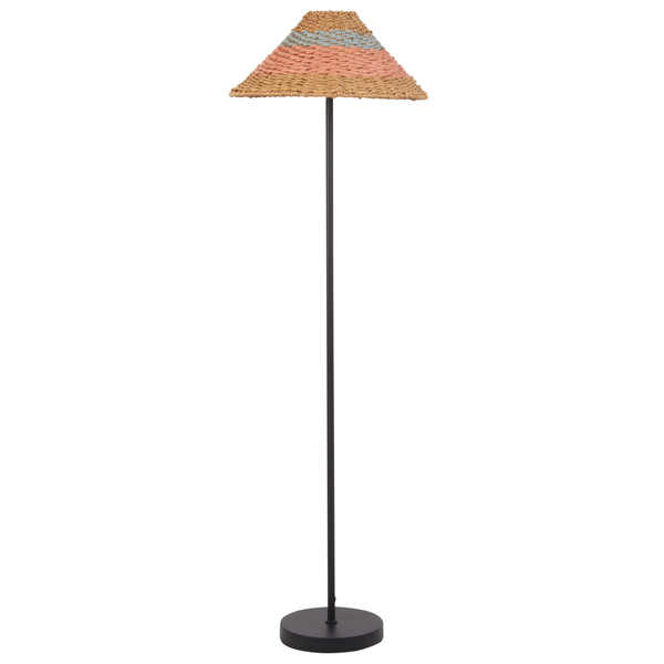 Stehlampe KYOGA Papierschnur Beige