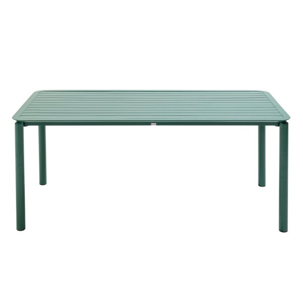 Rechteckiger Terrassentisch aus Aluminium 185 x 93 x 75 cm - Oviala