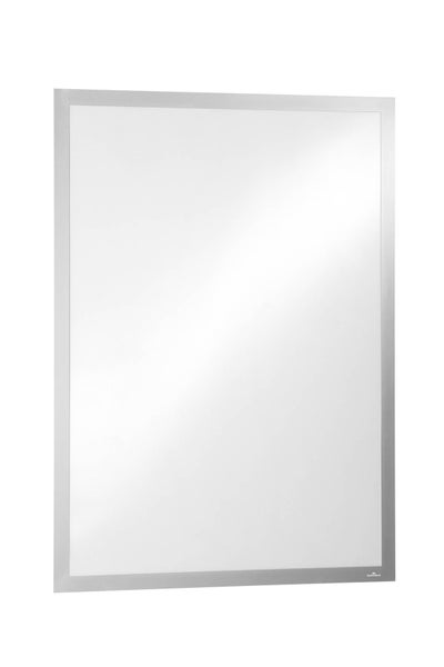 Durable Info-Rahmen Duraframe Poster A1, selbstklebender Plakatrahmen, UV-beständig, 1 Stück, silber, 505523