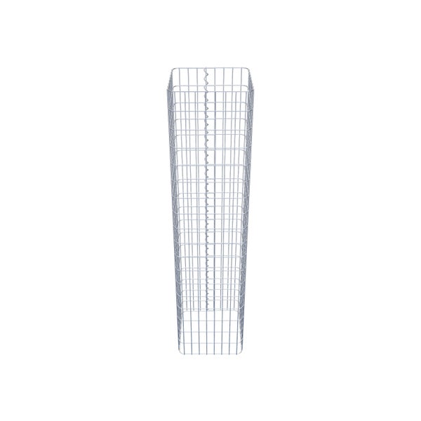 Gabionensäule 42 x 42 cm, MW 5 x 10 cm eckig - Höhe: 1,80 m