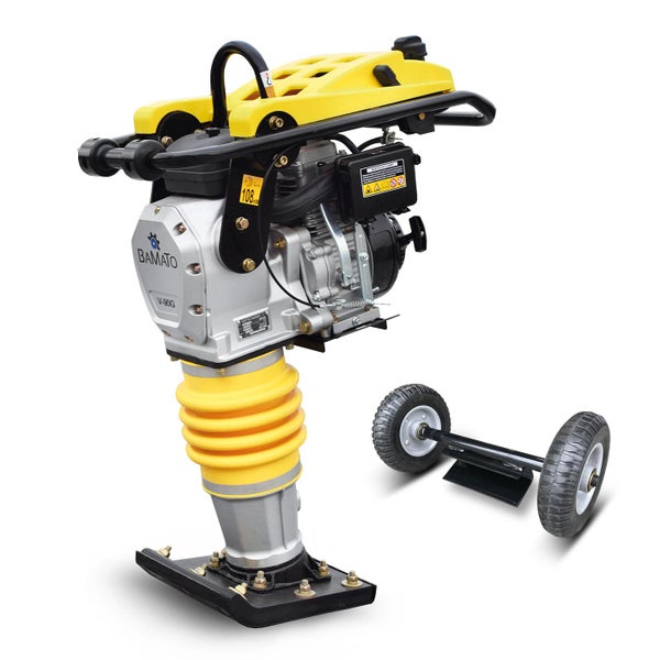 BAMATO Stampfer V-90G mit Transporträdern