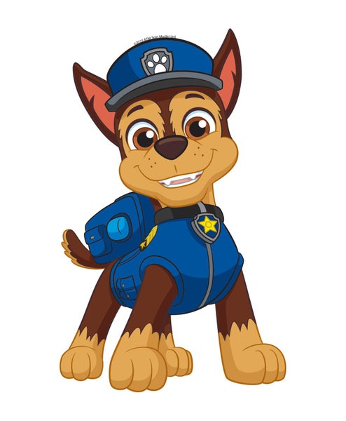 Sanders und Sanders Wandtattoo PAW Patrol Blau und Beige - 8.5 x 15 cm - 601417