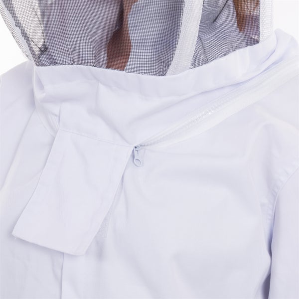 Imkerei BIENEN SCHUTZJACKE Größe L, Baumwolle/Polyester | sichere Imkerjacke, Schutzhemd, Imkerschutz, Imkerausrüstung