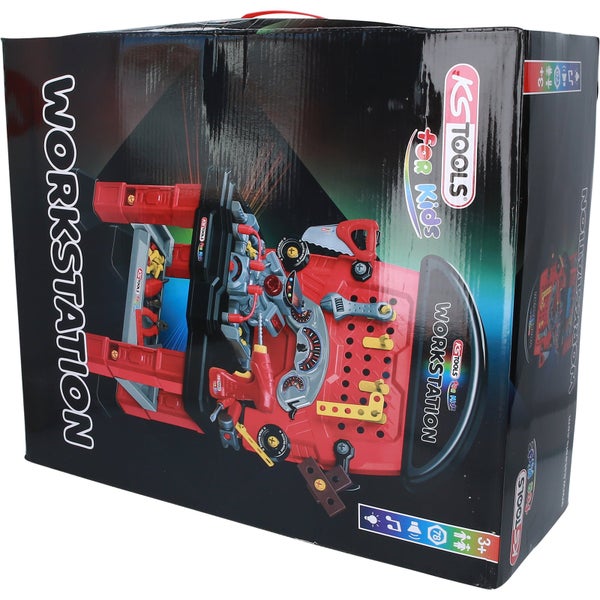 Verpackung einer Werkbank für Kinder von KS Tools