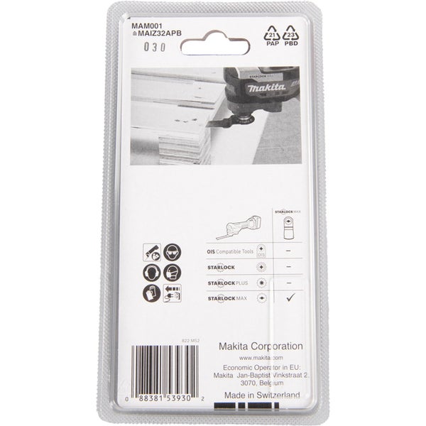 Makita Starlock Max Verpackung