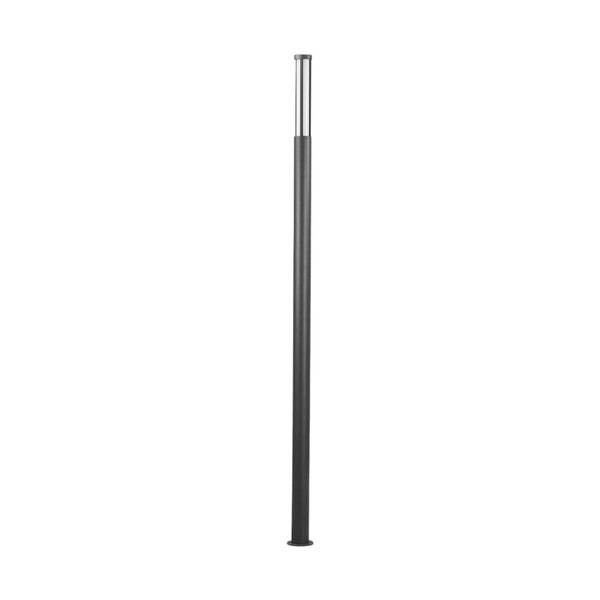 Lucande LED Mastleuchte 2,20 m, Wegeleuchte modern Aussenleuchte Stehlampe moderne Gartenlaterne IP54 Gartenlampe Außenleuchte Wegelampe Hof