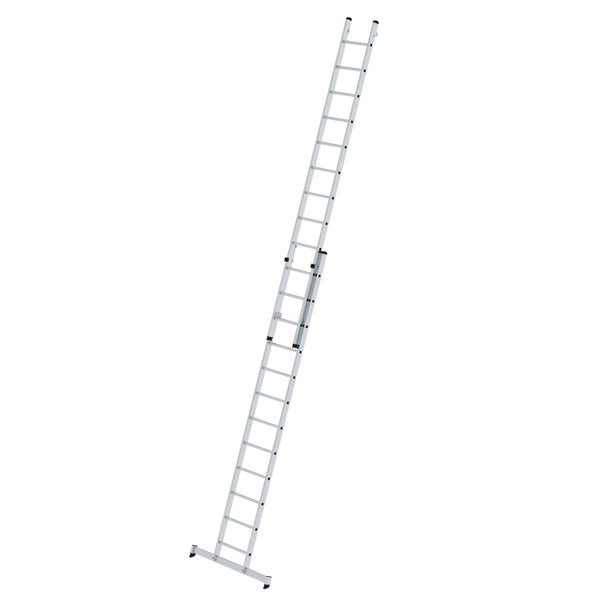 PROREGAL Sprossen-Mehrzweckleiter 2-Teilig mit Traverse 2 x 12 Sprossen