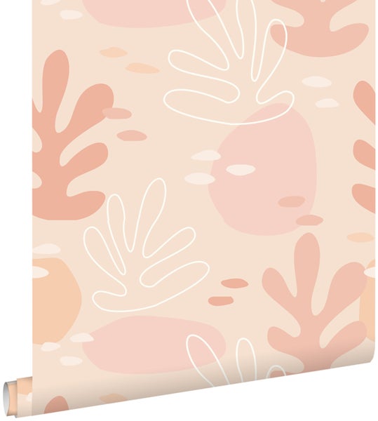 Tapetenrolle mit abstraktem Muster